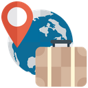 پیش‌نمایش فایل global-delivery-1404408 از پک آیکون‌های تخت مرتبط با سفر