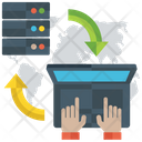 پیش‌نمایش فایل data-transfer-1404351 از پک آیکون‌های تخت هاستینگ