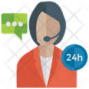 پیش‌نمایش فایل 24-hour-services-1404149 از پک آیکون‌های تخت کسب‌وکار