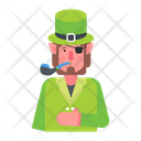 پیش‌نمایش فایل leprechaun-smoking-11018203 از پک روز سنت پاتریک