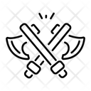 پیش‌نمایش فایل crossed-axes-11039805 از پک مورخ / تاریخ‌دان