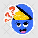 پیش‌نمایش فایل confused-emoji-11053519 از پک استیکر کارتونی