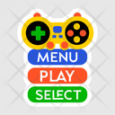 پیش‌نمایش فایل game-menu-11053608 از پک استیکر کارتونی