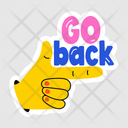 پیش‌نمایش فایل go-back-11053527 از پک استیکر کارتونی