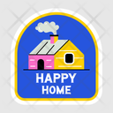 پیش‌نمایش فایل happy-home-11053602 از پک استیکر کارتونی