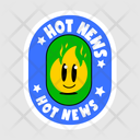 پیش‌نمایش فایل hot-news-11053594 از پک استیکر کارتونی