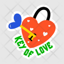 پیش‌نمایش فایل love-key-11053611 از پک استیکر کارتونی