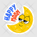 پیش‌نمایش فایل moon-emoji-11053554 از پک استیکر کارتونی