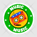 پیش‌نمایش فایل music-tape-11053583 از پک استیکر کارتونی