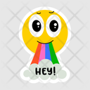 پیش‌نمایش فایل rainbow-tongue-11053586 از پک استیکر کارتونی