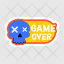 پیش‌نمایش فایل game-over-11053668 از پک استیکر کارتونی