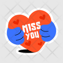 پیش‌نمایش فایل miss-you-11053715 از پک استیکر کارتونی