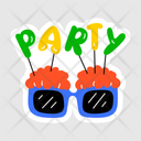 پیش‌نمایش فایل party-glasses-11053684 از پک استیکر کارتونی