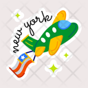 پیش‌نمایش فایل plane-flag-11095227 از پک نیویورک