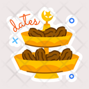 پیش‌نمایش فایل dates-platter-11154782 از پک بسته طراحی رمضان