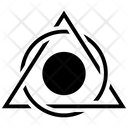 پیش‌نمایش فایل triangle-interlock-1421336 از پک نمادهای ارتباط / اتصال