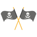 پیش‌نمایش فایل crossed-pirate-flag-1422182 از پک دزدان دریایی