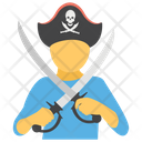 پیش‌نمایش فایل pirate-with-sword-1422148 از پک دزدان دریایی
