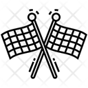 پیش‌نمایش فایل checkered-flags-1424518 از پک پک آیکون‌های خطی فوتبال