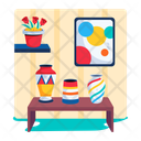 پیش‌نمایش فایل pottery-display-11129771 از پک گالری هنری