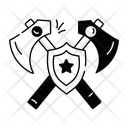پیش‌نمایش فایل crossed-axes-11195947 از پک گالری هنری