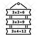 پیش‌نمایش فایل multiplication-tables-11205750 از پک ریاضیات