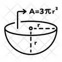 پیش‌نمایش فایل hemisphere-volume-11205710 از پک ریاضیات