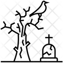 پیش‌نمایش فایل scary-graveyard-1433422 از پک هالووین وهم‌انگیز