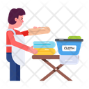 پیش‌نمایش فایل folded-clothes-11305843 از پک خانه‌داری