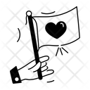 پیش‌نمایش فایل heart-flag-11343235 از پک بازخورد و اعلان‌ها