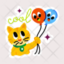 پیش‌نمایش فایل cat-balloons-11324961 از پک حیوان خانگی