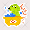 پیش‌نمایش فایل dog-bathing-11324984 از پک حیوان خانگی