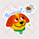 پیش‌نمایش فایل dog-thinking-11324927 از پک حیوان خانگی