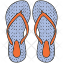 پیش‌نمایش فایل flip-flops-1450256 از پک خط‌خطی‌های تابستانی برداری