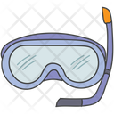 پیش‌نمایش فایل scuba-mask-1450311 از پک خط‌خطی‌های تابستانی برداری