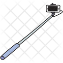 پیش‌نمایش فایل selfie-stick-1450275 از پک خط‌خطی‌های تابستانی برداری