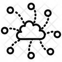 پیش‌نمایش فایل cloud-connections-1460552 از پک آیکون‌های برداری رایانش ابری
