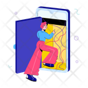 پیش‌نمایش فایل mobile-user-11456288 از پک گوشی هوشمند