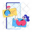 پیش‌نمایش فایل online-chat-11456323 از پک گوشی هوشمند