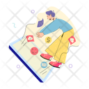 پیش‌نمایش فایل screen-addiction-11456318 از پک گوشی هوشمند