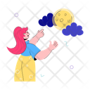 پیش‌نمایش فایل pointing-moon-11462166 از پک ممنوعه / تابو
