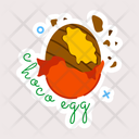 پیش‌نمایش فایل choco-egg-11456938 از پک غذا