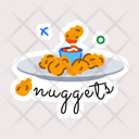 پیش‌نمایش فایل nuggets-plate-11456897 از پک غذا