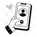 پیش‌نمایش فایل call-id-11430944 از پک دست گرفتن موبایل