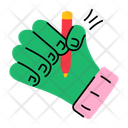پیش‌نمایش فایل writing-hand-11430329 از پک دست