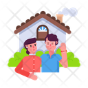 پیش‌نمایش فایل couple-house-11471432 از پک املاک و مستغلات