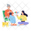 پیش‌نمایش فایل grandma-knitting-11564477 از پک روز مادر