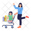 پیش‌نمایش فایل mom-shopping-11564472 از پک روز مادر