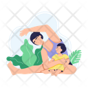 پیش‌نمایش فایل mom-yoga-11564481 از پک روز مادر