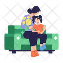 پیش‌نمایش فایل mother-kissing-11564442 از پک روز مادر